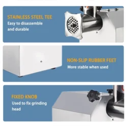 Commercial Heavy Duty Meat Grinder, Electric Meat Grinder With 1 Sausage Tubes, 2 Blades, 2 Plates, Meat Grinder Max Yield For Home Kitchen Use -Furniture GUEST b8e9a4ea 25c3 402d a1e3 18074a20029e