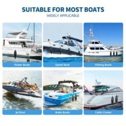 Boat Fenders, Inflatable Float Set - With 4 Ropes, Air Pump & Storage Bag, Bumpers For Pontoon Fishing Boats Yachts -Furniture GUEST bbfb35e3 41f9 4c83 98da 3e122e2497fc