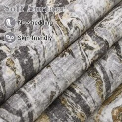 8x10 Rugs Washable Modern - Abstract Grey Area Rug For Living Room, Non-Shedding Low Pile Carpet, Easy Clean 9 8x10 Rugs Washable Modern - Abstract Grey Area Rug For Living Room, Non-Shedding Low Pile Carpet, Easy Clean -Furniture GUEST bc5a0997 eaa0 4fdd 9eb7 a798cb6e140e