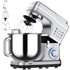 660W 7.5QT Stand Mixer - 10 Speed Tilt-Head Electric Mixer For Kitchen 15 660W 7.5QT Stand Mixer - 10 Speed Tilt-Head Electric Mixer For Kitchen -Furniture GUEST bd6aaa5b 24a3 4bc3 b185 22167728b719