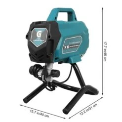 TROPOW Air Spray Gun Kit, Premium Electric Paint Gun - 750W 3300 Psi With Extension Pole & Cleaning Kits For Cars, House DIY -Furniture GUEST bd9949d7 da3d 42f5 bd57 0c8d2e5fc2ed