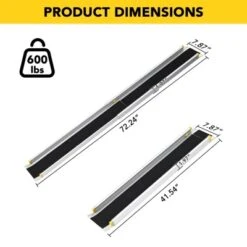 6 FT Telescoping Wheelchair Ramp For Home Steps, Aluminum Portable Wheelchair Ramps With Carrying Bag -Furniture GUEST be98c08c 81f7 4f96 a748 eee023b700dc
