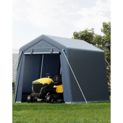 Motorcycle Shed, Outdoor Storage Tent - Durable Canopy With Roll-Up Ventilated Door & Windows For Bike -Furniture GUEST c0373d7b 29f9 420f b069 0396a6b5a788