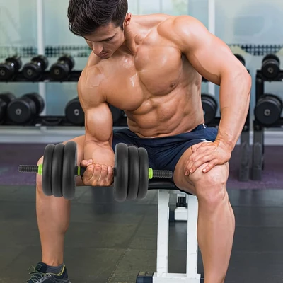 4 In 1 Adjustable Dumbbell Set, 44LBS Free Weight Set Used As Dumbbell, Barbell, Kettlebell And Push-up, Home Gym Fitness Workout Equipment Black 3 4 In 1 Adjustable Dumbbell Set, 44LBS Free Weight Set Used As Dumbbell, Barbell, Kettlebell And Push-up, Home Gym Fitness Workout Equipment Black