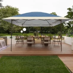 13X13 Ft Gazebo Tent Outdoor Pop Up Canopy Tent,Pop Up Gazebo,Adjustable Height Instant Gazebos,for Events, Parties, Camping -Furniture GUEST c36297a5 1789 423f b4ed 0fa2b13e6d5c