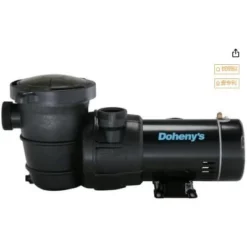 In/Above Ground Pool Pump, 1.5 HP With Timer, 110V, SPP1100A 9350GPH High Flow, Powerful Self Primming Swimming Pool Pumps