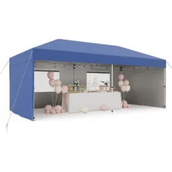 10x20 Pop Up Canopy Tent With 4 Sidewalls,Heavy Duty Outdoor Canopy With 3 Adjustable Height, Commercial Street Vendors Party Tents 26 10x20 Pop Up Canopy Tent With 4 Sidewalls,Heavy Duty Outdoor Canopy With 3 Adjustable Height, Commercial Street Vendors Party Tents -Furniture GUEST ce472838 5e47 4606 a77b 490865e8e78a