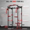 Power Rack, 1600LBS Capacity Squat Rack For Home Gym With Cable Crossover, Pull-up Bar, Multifunctional Home Gym Equipment With Attachments -Furniture GUEST ceab095b 45d4 4ddf a49e 16182ba7f608