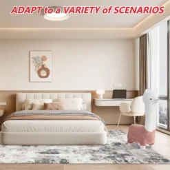 9x12 Area Rugs For Living Room Bedroom Non Slip Machine Washable Soft Modern Abstract Rugs Stain Resistant & Low Pile Large Rug -Furniture GUEST d0b3cbb3 273a 46e1 8b0a fa52983687ec