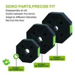 Adjustable Dumbbell Set, 4 In 1 Free Weights Dumbbells Set With Connector, Barbell Weight Set Used As Kettlebells -Furniture GUEST d0f0b01b 6c9c 4e21 b14c 5e973d78ee89