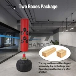 Punching Bag With Stand, 70inch Freestanding Heavy Boxing Bag 203lbs Bearing - Stable Base For Adult Youth Men Kickboxing Home Gym -Furniture GUEST d2f60bcd 405f 41de 8a16 3a4f4b2e1041