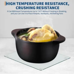 Cutting Board, 2 Pack Tempered Glass - Non-Slip Chopping Plate, Shatter & Heat Resistant For Kitchen Countertop 14 Cutting Board, 2 Pack Tempered Glass - Non-Slip Chopping Plate, Shatter & Heat Resistant For Kitchen Countertop -Furniture GUEST d4a7540e 8a47 42fc 88e4 e3b7d7dda1ac