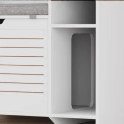 Cat Litter Box Enclosures With Top Opening With Cushion, Litter Box Furniture Hidden, Wooden Cat Washroom Indoor, Privacy Pet House 18 Cat Litter Box Enclosures With Top Opening With Cushion, Litter Box Furniture Hidden, Wooden Cat Washroom Indoor, Privacy Pet House -Furniture GUEST d6ae4ec8 367b 41c4 a81e 9f199e350d04