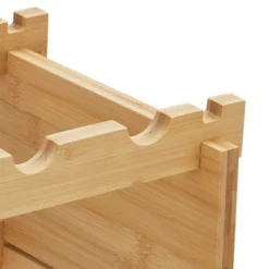 TROPOW Stackable Wine Rack, 4 Tier Wooden Wine Storage Rack, Bamboo Wine Display Shelves, Wobble-Free Wine Holder Freestanding Floor Wine 18 TROPOW Stackable Wine Rack, 4 Tier Wooden Wine Storage Rack, Bamboo Wine Display Shelves, Wobble-Free Wine Holder Freestanding Floor Wine -Furniture GUEST d7eddc6f a5b7 4a93 8430 f0ff19737d09