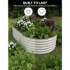 TROPOW Oval Raised Garden Bed (2-Pack) ¨C Double Your Gardening Potential With Ergonomic Steel Planters -Furniture GUEST d8209469 1f8d 4471 b1f6 6fe45e2248c9