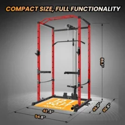 1600LBS Power Cage Squat Rack,Squat Machine With Dip Bar,Workout Equipment Home Gym 16 1600LBS Power Cage Squat Rack,Squat Machine With Dip Bar,Workout Equipment Home Gym -Furniture GUEST d89c1875 ead5 453c 8512 ddaa0514c8cd