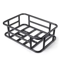 Rear Bicycle Basket, Rear Wheel Basket With Cargo Net And Liner, School Bag Rear Excellent Made Of Aluminium