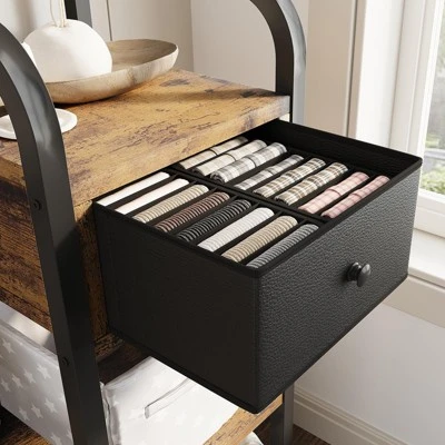 3-in-1 Hall Tree Coat Rack With Shoe Storage And Drawer, Heavy-Duty Steel Frame Entryway Bench, Multifunctional Mudroom Organizer 5 3-in-1 Hall Tree Coat Rack With Shoe Storage And Drawer, Heavy-Duty Steel Frame Entryway Bench, Multifunctional Mudroom Organizer - Image 3