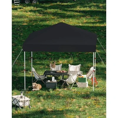 Pop Up Canopy Tent Outdoor Canopy With No Removable Sidewall One-Person Set Up Heavy Duty Commercial Instant Tent Shelter 4 Pop Up Canopy Tent Outdoor Canopy With No Removable Sidewall One-Person Set Up Heavy Duty Commercial Instant Tent Shelter - Image 2