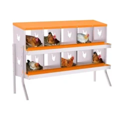 Chicken Nesting Boxes, Hole Roll Away Nest Box For Chicken Coop, Metal Egg Laying Box With Lid Cover To Protect Eggs, Rollout Egg Collection 21 Chicken Nesting Boxes, Hole Roll Away Nest Box For Chicken Coop, Metal Egg Laying Box With Lid Cover To Protect Eggs, Rollout Egg Collection -Furniture GUEST e1d40846 adba 4a04 8563 a5aa34bf8165