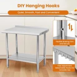 Commercial Kitchen Work Table -Furniture GUEST e42b16be 15c9 40cb 84bf 48688bdad331