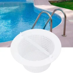 2 Pcs Skimmer Baskets, Above Ground Swimming Pool Filter Basket, Swimming Pool Replacement Parts Compatible For Hayward SP1091WM
