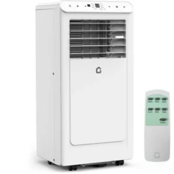 10,000 BTU Portable Air Conditioner, 3-in-1 Portable AC Unit With Fan & Dehumidifier, Room Air Conditioner Cools Up To 450 Sq. Ft.