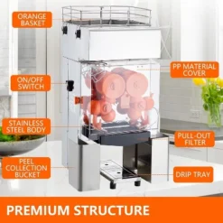 Commercial Juicer Machine£¬110V 120W Automatic High-Speed Press£¬22-30 Oranges/Min -Furniture GUEST e77fb0b5 8987 4c95 bdde 6eef02380db6