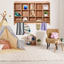 TROPOW Organizer Cubes With 2 Anti-Flip Fittings, 4 Castors And 2 Boxes For Home, School, Kindergarten, Natural 21 TROPOW Organizer Cubes With 2 Anti-Flip Fittings, 4 Castors And 2 Boxes For Home, School, Kindergarten, Natural -Furniture GUEST e78ca787 70bb 477d 849c 84ded3a0704b