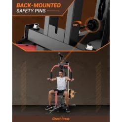 Home Gym Equipment Multifunctional Home Gym Machine With Leg Press & Pulley System, Exercise Equipment For Full Body Strength Training -Furniture GUEST e835949d 2798 4d59 a7ee be9c1f036c76