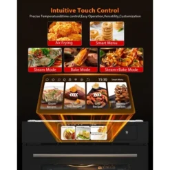 TROPOW 24" Built-In Electric Single Wall Oven - 2.5 Cu. Ft Convection Oven With 8 Cooking Modes -Furniture GUEST ea0504d9 9239 41c4 9f25 e061d019e93d