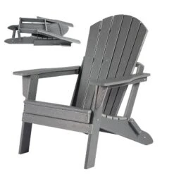 Folding Adirondack Chair, Oversized HDPE Adirondack Chairs With Weather Resistant, Outdoor Fire Pit Chair 17 Folding Adirondack Chair, Oversized HDPE Adirondack Chairs With Weather Resistant, Outdoor Fire Pit Chair -Furniture GUEST ea3e7d78 6ea6 4d67 844b 582d2d63846c