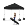 Pop Up Canopy Tent Outdoor Canopy With No Removable Sidewall One-Person Set Up Heavy Duty Commercial Instant Tent Shelter -Furniture GUEST eb0263fd ed7c 4426 9963 fb42cbd3e622