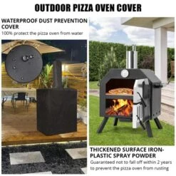 Outdoor Pizza Oven Wood Fired Pizza Oven Portable Patio Ovens Included Pizza Stone -Furniture GUEST f314a912 6fcb 4940 a777 8c8c71a099cd