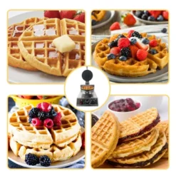 Waffle Maker, Stainless Steel Electric Waffle Machine - 1200W Single Head With Non-Stick Coating For Home & Commercial Use 11 Waffle Maker, Stainless Steel Electric Waffle Machine - 1200W Single Head With Non-Stick Coating For Home & Commercial Use -Furniture GUEST fd06538b e1ec 4722 ae0d b3d9ad2fda15