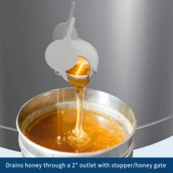 Electric Honey Extractor, Frame Stainless Steel Honey Spinner With 140W Adjustable-Speed Motor, Beekeeping Equipment For Efficient Honey With Lid -Furniture GUEST fd1dd14e ed0c 4960 b3af 94bd6539fbd1